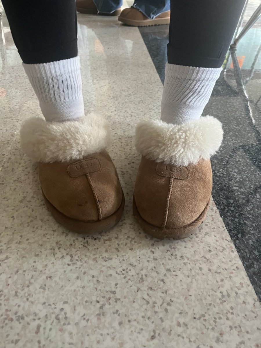 Ugg slippers are just one fashionable way to stay warm during these cold seasons. 

 