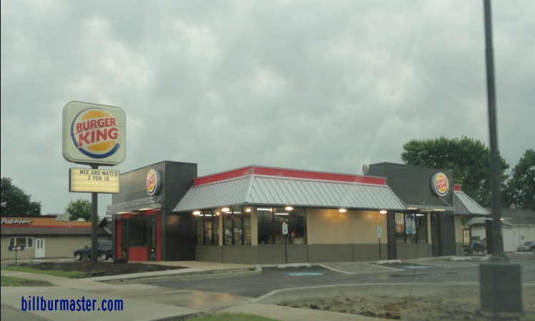 This shows a street view of the Ottawa Burger King chain located at 209 East Norris Drive, Ottawa IL.